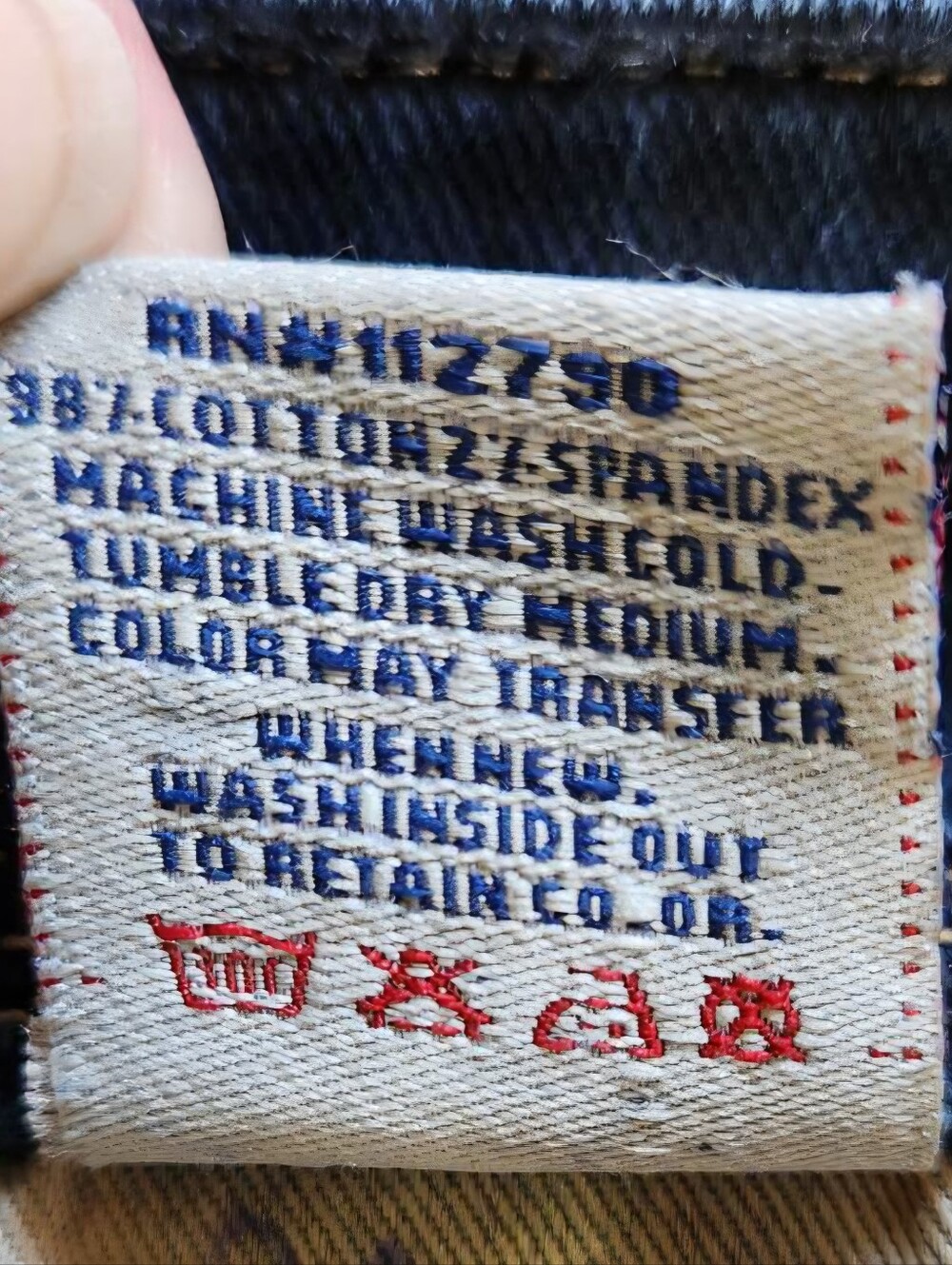 True Religion Ricky Super QT Straight Jeans Made in USA 38 NWOT - Picture 13 of 14